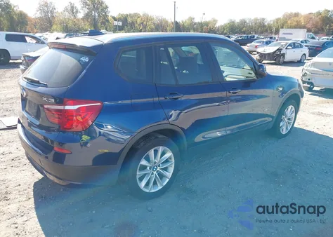 2014 BMW X3 xDrive28I из США, поврежденный, VIN 5UXWX9C58E0D34366